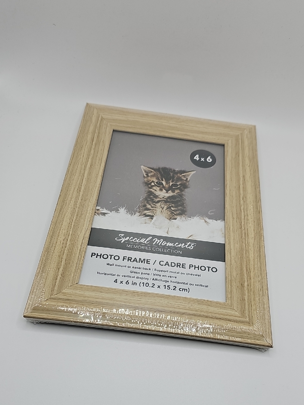 Special Moments Natural Light Wood 4x6 Photo Frame New